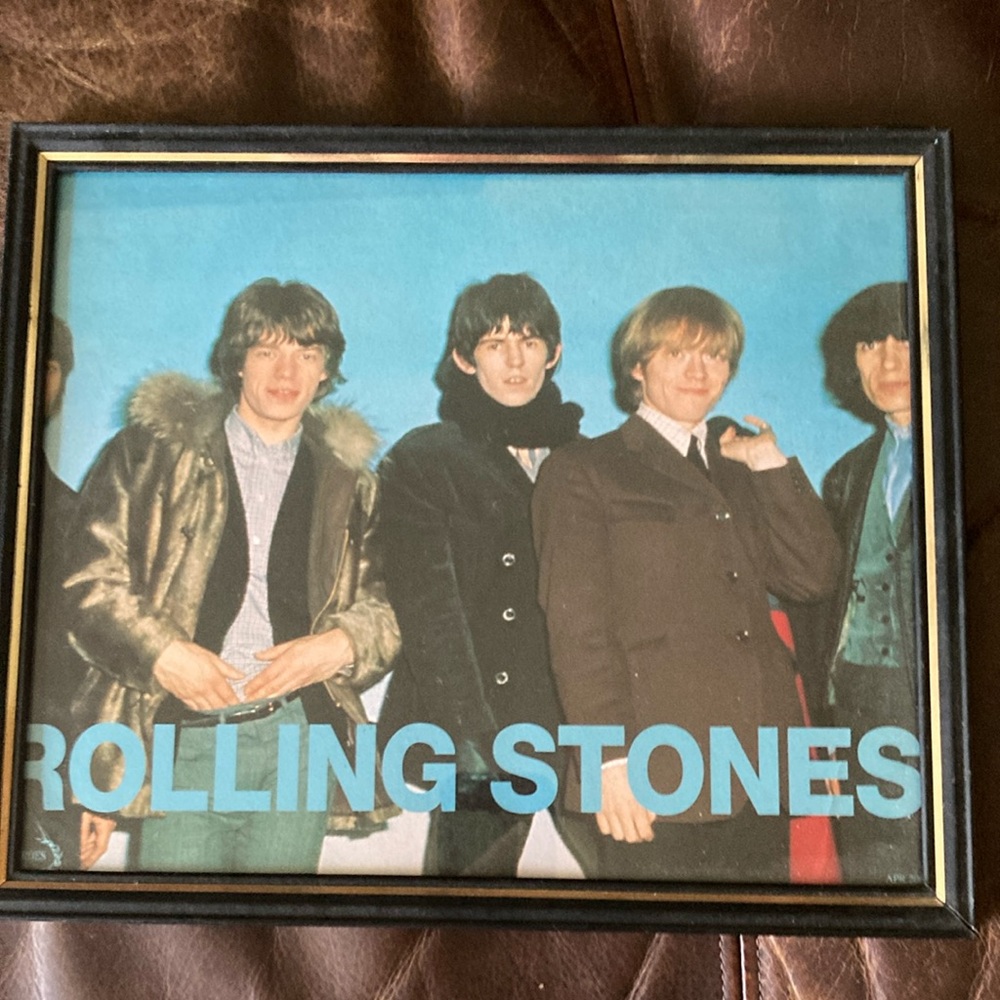 Rolling Stones Framed Photo